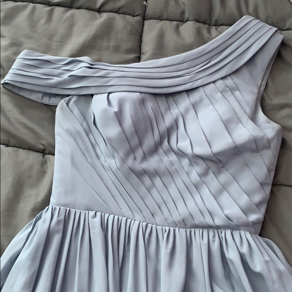 JJs house Steel blue Bridesmaid Dress